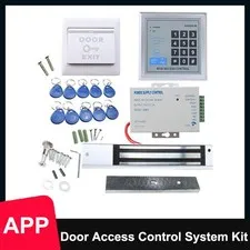 RFID Access Control System Kit with keypad, 280kg 620LB Electric Magnetic Lock