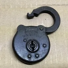 Segal Six Lever Padlock pad lock vintage