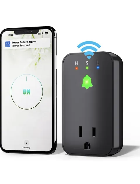 Power Failure Alarm WiFi, Smart Power Outage Alarm with App Notifications
