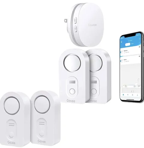 Govee Smart Water Sensors Water Leakage Detectors GoveeLife Water Leak Detector