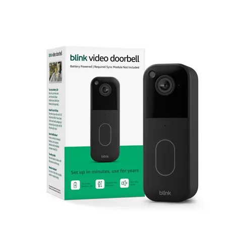 Blink Video Doorbell (newest model) Required Sync Module not included