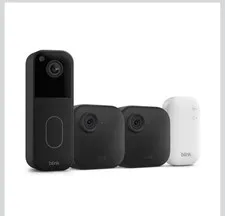 Blink Video Doorbell + 2x Outdoor 4 Wireless Smart Security Camera System