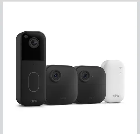 Blink Video Doorbell + 2x Outdoor 4 Wireless Smart Security Camera System
