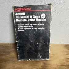 ADEMCO 4208U 8 Zone Remote Point Module, Dip Switch or Serial Number