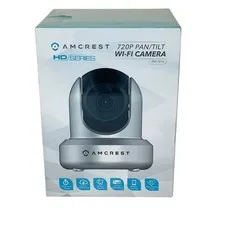Amcrest  IPM-721S 720P WiFi Wireless IP IR Security Camera System HD, Silver NEW