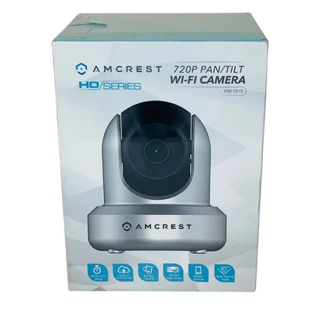 Amcrest  IPM-721S 720P WiFi Wireless IP IR Security Camera System HD, Silver NEW