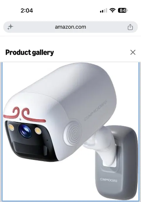 Security Camera Wireless Outdoor, 2.4G WiFi, Cameras for Home Security Indoor,