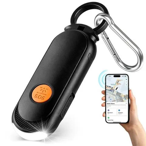 Personal Safety Alarm for , Works with Apple Find My, 135dB SOS Siren with St...