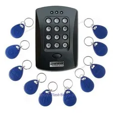 US Stock Access Control Keypad RFID Unit WG26 Card Reader Support 1000 Users