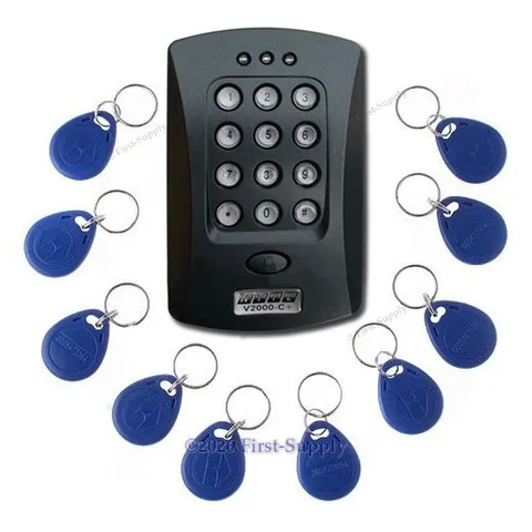 US Stock Access Control Keypad RFID Unit WG26 Card Reader Support 1000 Users