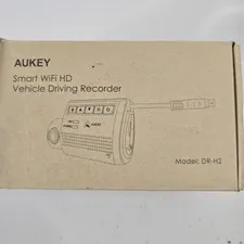 Aukey Smart WiFi HD Vehicle Driving Recorder Model #:DR-H2 Black  