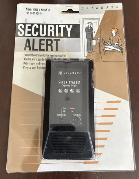 Vintage Datawave KL-1 Security Alert Door Monitor For Hearing Impaired NOS