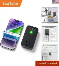 Power Failure Alarm WiFi, Smart Freezer Alarm, Free App Notification | Power ...