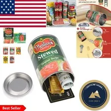Stealthy Fake Can Safe: Portable & Clever Storage Solution for Valuables