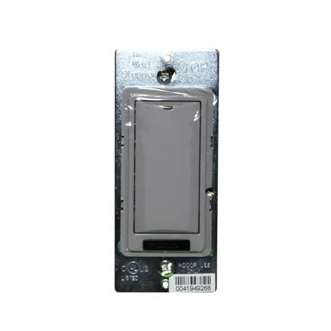 WATT STOPPER LMSW-101-G 1-BUTTON DIGITAL WALL SWITCH OCCUPANCY SENSOR, GRAY, 24V