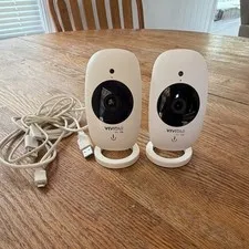 Vivitar IPC 113 Indoor Wi-Fi IP Security Cameras 1080p Alexa/Google 2-Pack