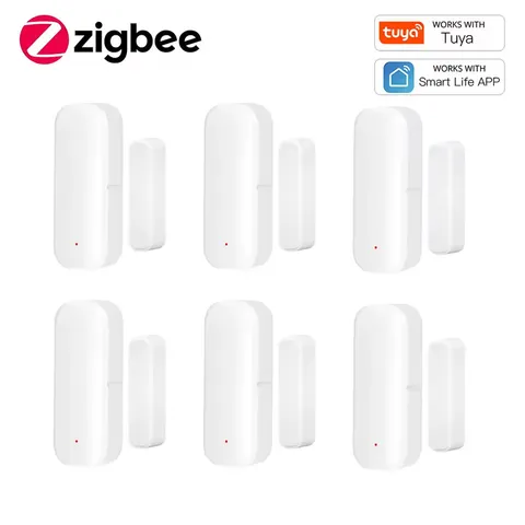 Set of 3 Tuya Zigbee Smart Door Contact Sensor
