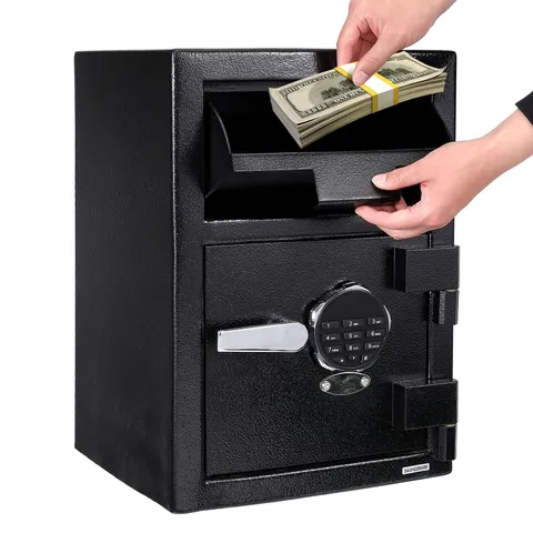 2.5 Cu.Ft Heavy Duty Drop Safe for Business With Digital Keypad, Depository S...
