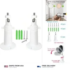 Adjustable Metal Wall Mount Compatible with Arlo, Arlo Pro 2/3/4/5/Ultra/Ultr...