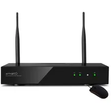 10-Ch 4K WiFi 6 NVR | Long Range Dual-WiFi | No Fees//