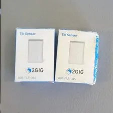 2GIG 2GIG-TILT1-345 Wireless Tilt Sensor Indoor White (2 Pack)