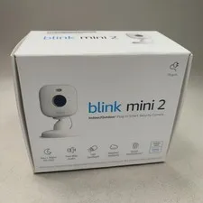 Blink Mini 2 Security Camera Webcam 1080p Home Pet Cam With Mic Factory Sealed 