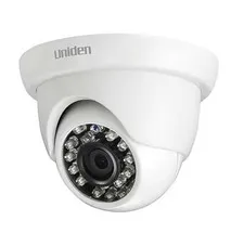Uniden 1080p Dome Wired Surveillance Camera White, 100’ Night Vision, 2MP G710DC