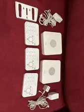 Ring Alarm Home Security System Bundle Base Station 3 Keypads Sensors *as is