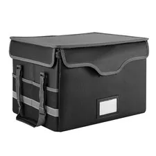 Fireproof Document Box with Lock, 1832°F Heat & Waterproof File Storage