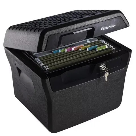 SentrySafe FHW40100 Fire-Resistant and Water-Resistant File Safe Box with Key Lo