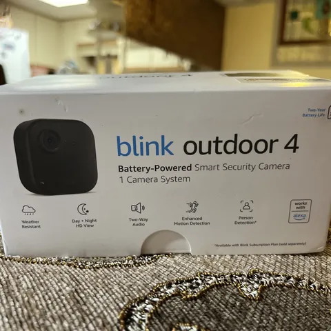 Blink Outdoor 4 (4th Gen) Wire-free Smart Security Camera - Black (B0B1N5HW22)