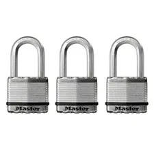 Master Lock M5EURTRILF Excell™ Laminated Steel 50mm Lock -38mm GHACKLE-KA