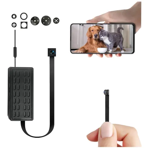 Discreet Wireless Security Cam with Motion Detection)(