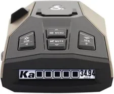Cobra RAD 450 Laser Radar Detector: Long Range, False Alert Filter, Voice Alert
