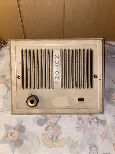 vintage nos nutone # 2024 intercom speaker