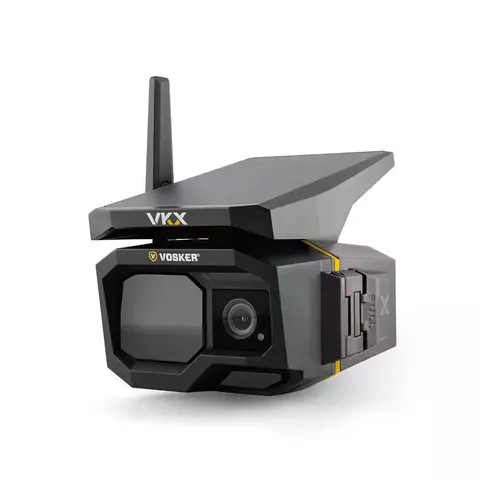 VKX Solar Powered 4G-LTE Outdoor Cellular Security Camera - No Wi-Fi Needed, SIM