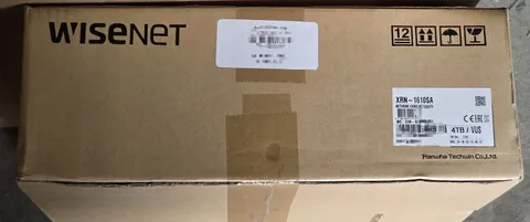 WISENET XRN-1610 - NETWORK VIDEO RECORDER - 4TB - NEW SEALED BOX