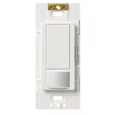 Lutron-Vacancy Sensor, PIR, 900 sq ft, White|15514