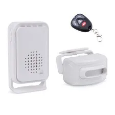Smart Home Security Driveway Chime Bell Motion Infrared Sensing Remote Control