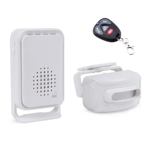 Smart Home Security Driveway Chime Bell Motion Infrared Sensing Remote Control