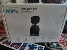Blink Mini Pan-Tilt Indoor Plug-In Wi-Fi HD Camera Two-Way Audio Black