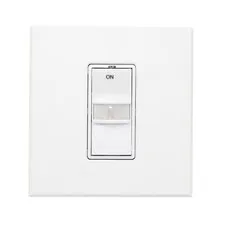 LIGHTOLIER IHS2-1000VA-W INSIGHT OCCUPANCY SENSOR SWITCH, PIR, ON/OFF, WHITE