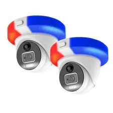Swann 2 Pack SWNHD900DE AddOn NVR Enforcer Dome Security Camera with Sensor S...