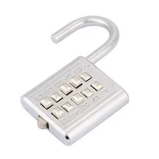 5 Digit Combination Padlock Zinc Alloy Password Lock for Door School Gym Fence