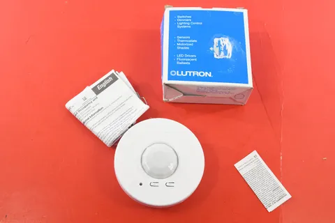 Lutron LRF2-VCR2B-P-WH Radio Powr Savr Wireless Ceiling Vacancy Sensor Fast ship