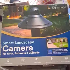 Novolink Lightscape Smart Outdoor Wi-Fi Camera HD Motion 2-Way Audio Night