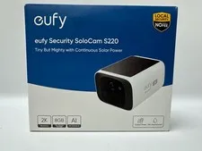 eufy Security SoloCam S220, Solar Security Camera, Wireless Camera Outdoor | 2K
