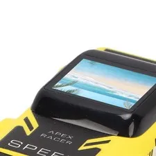 Car Shaped Keychain Camera 2K Video Recording 130° Wide Angle Thumb Sized Camera