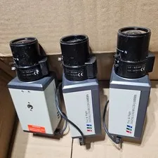 Lot of 3 – DSP Day/Night Digital Color CCD BoxCamera w/ 3.0–8.0mm Varifocal Lens