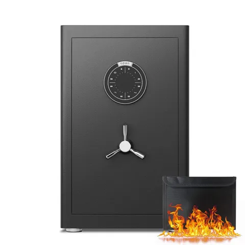 3.0 Cu Ft Fireproof Home Safe with Digital Keypad & Heavy Steel Bag